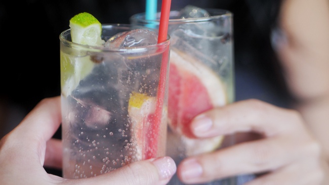 Another simple drink made with the UberEATS x DIAGEO #letscocktail campaign is the Gin and Tonic. Pictured here is a Gin and Tonic made with Tanqueray London Dry Gin and Fever Tree Tonic Water.