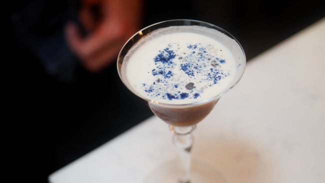 Tippling Club presents The Cosmos Menu for Singapore Cocktail Festival. Pictured here is the Milky Way.