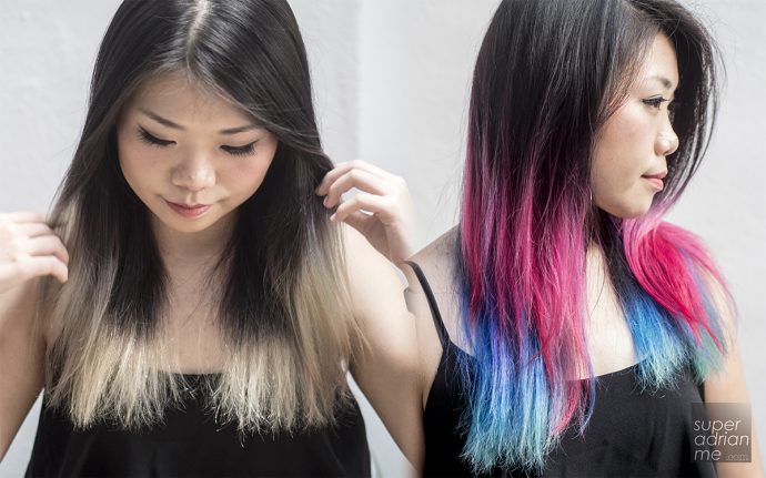 Galaxy hair DIY oVertone Colour Conditioner review