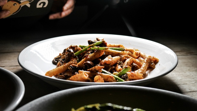 Coastes at Siloso Beach: Spicy Penne Arrabiatta (S$22).