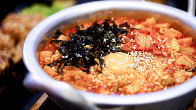 Patbingsoo Korean Dining House: House Special Ramyeon (S.90).