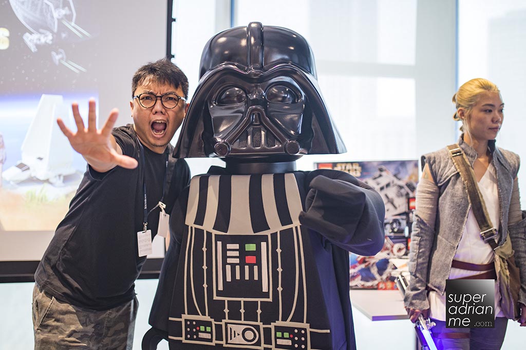 Pose and take Selfies with LEGO Darth Vader at LEGOLAND Malaysia