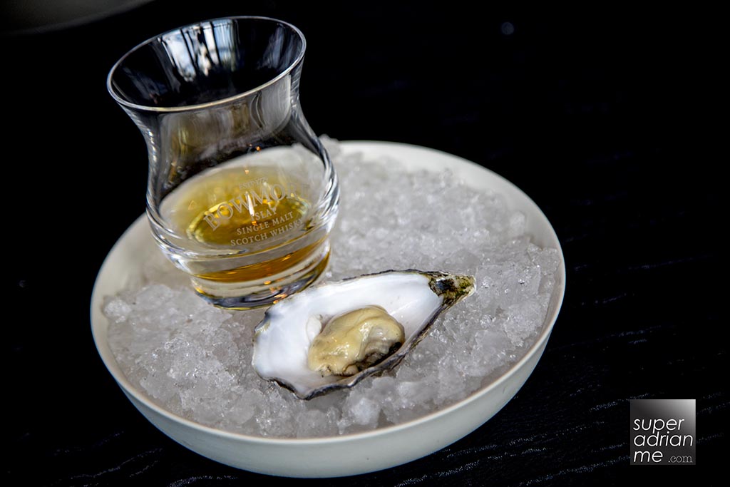 Bowmore and Oysters