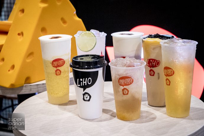 LIHO bubble tea singapore review gong cha