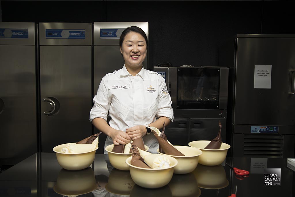 Barry Callebaut Chocolate Academy is headed by Chef Seung Yun Lee