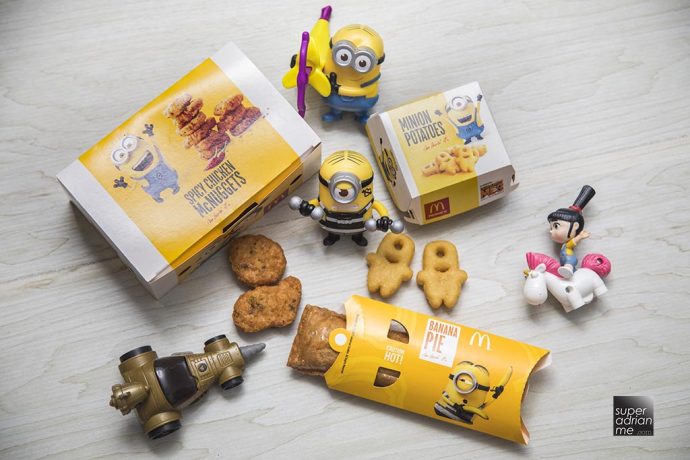 McDonald's Singapore Despicable Me Minions promotion for June 2017