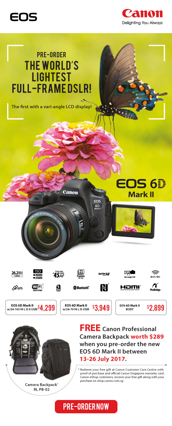 Canon EOS 6D Mk II