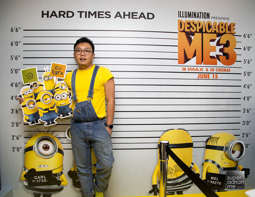 Despicable Me Photo opportunities 