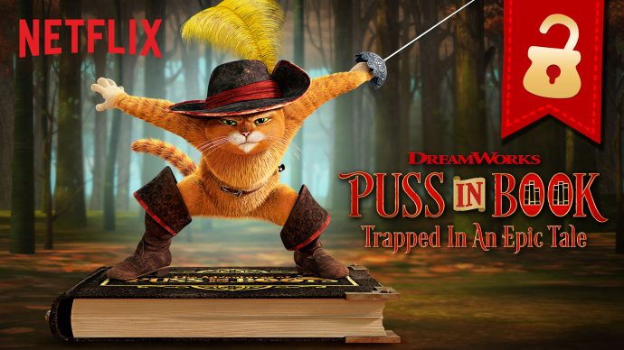 Netflix Puss in Book interactive show 