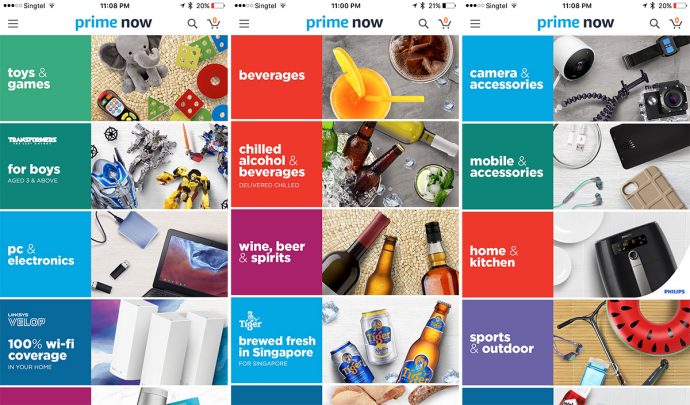 Amazon Prime Now Singapore price subscription