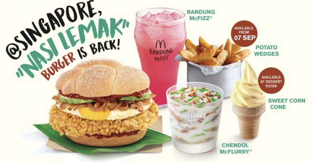 McDonald's Nasi Lemak Burger is back