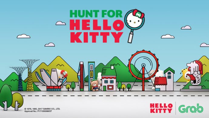 Grab X Hello Kitty Singapore giveaway lucky draw