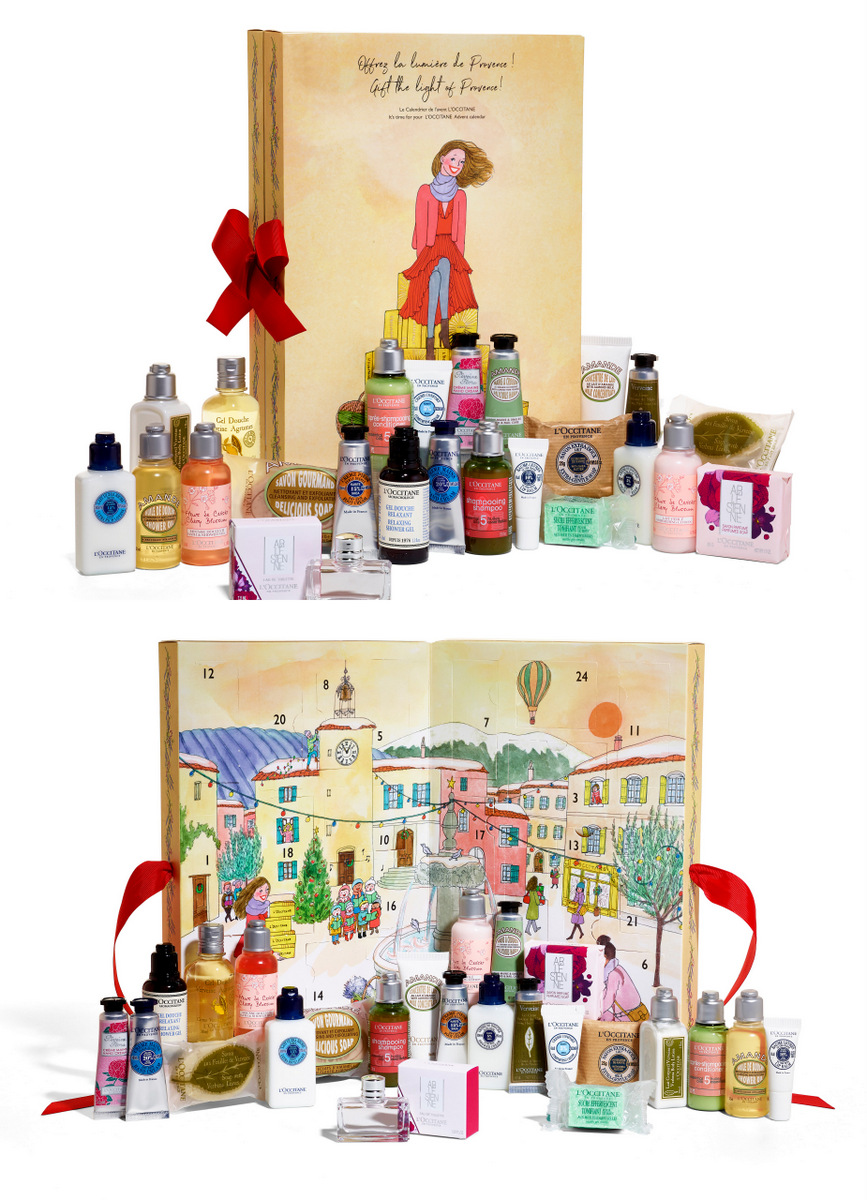 L'OCCITANE Advent Calendar will be available at L'OCCITANE boutiques on 15 November 2017