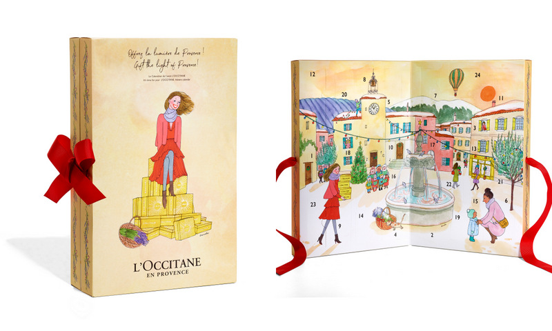 L'OCCITANE Advent Calendar will be available at L'OCCITANE boutiques on 15 November 2017