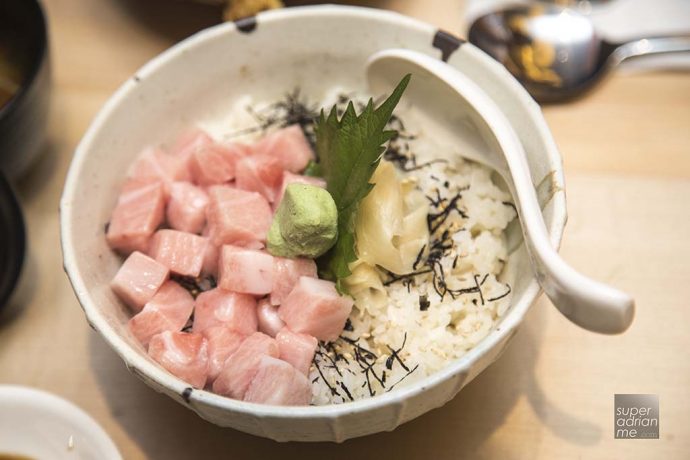 Kuro Maguro's Toro Butsu Meshi S$29.80 at SORA