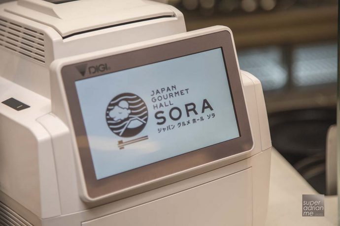 Tap your purchases to a tag and pay when you exit at SORA