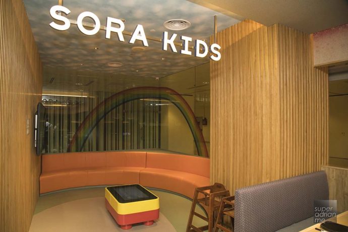 Kids area in SORA