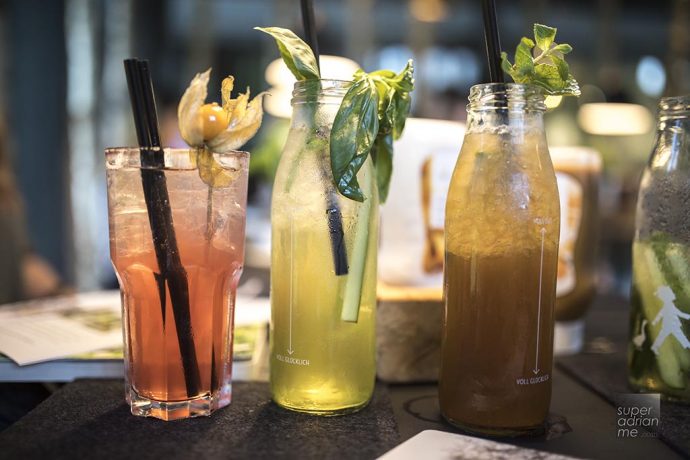 Beverages at Hans im Glück in Singapore