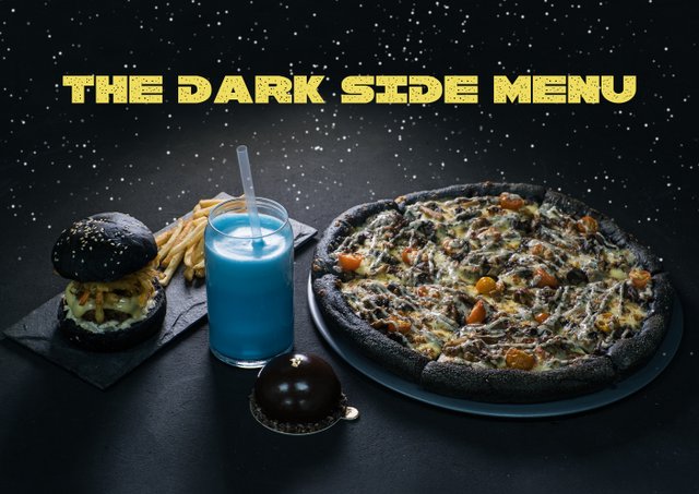 Deliveroo's The Dark Side Menu