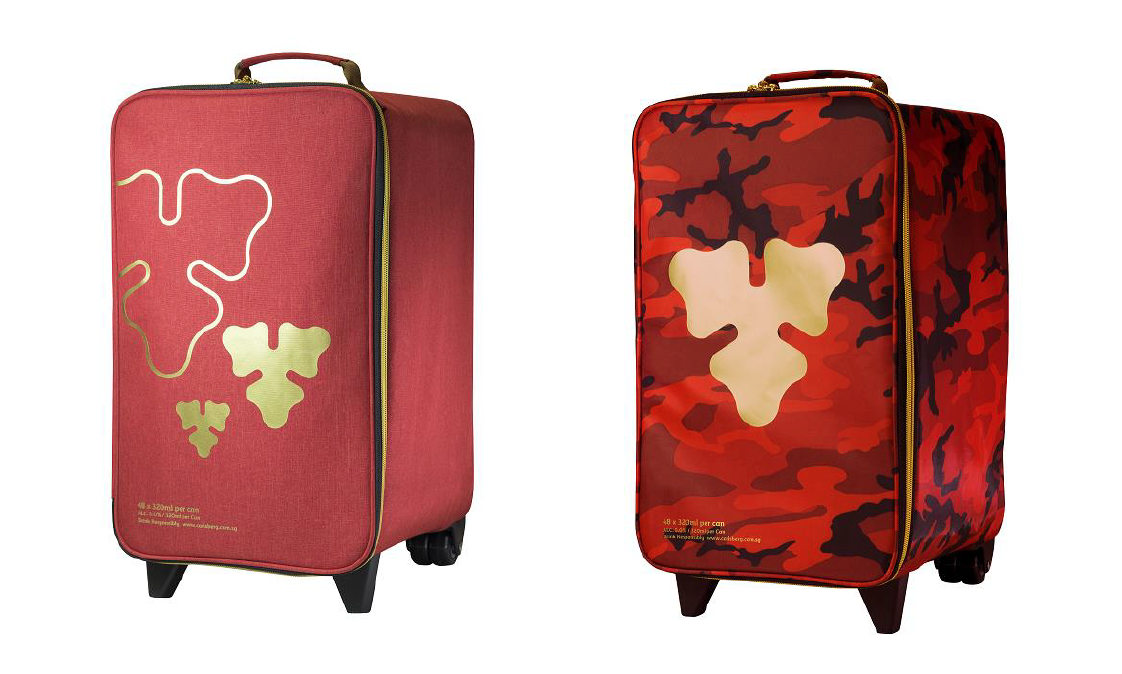 Carlsberg Limited Edition Luggage