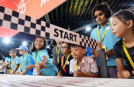 Challenge your friends to race to the finishing line (Photo credit: Shell)