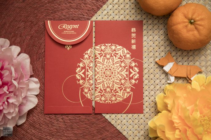 Regent Singapore ang bao red packets 2018