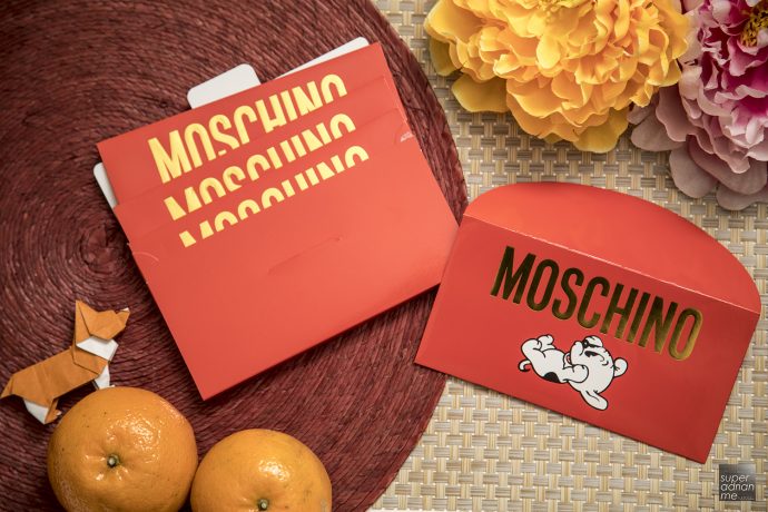 MOSCHINO ang bao red packets 2018