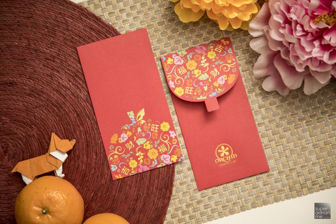 Orchid Country Club ang bao red packets 2018
