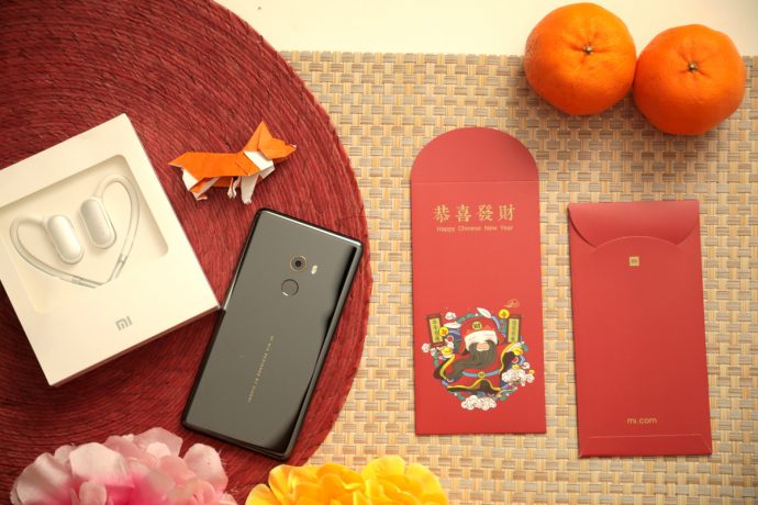 Xiaomi 2018 Red Packets and Mi MIX 2 and Mi Sports Bluetooth Earphones