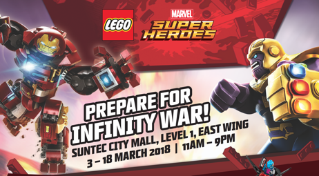 THE LEGO Avengers Universe Event at Suntec City 