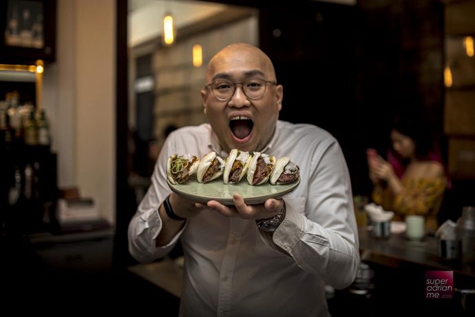 Colin Chia and his Braised Pork Belly Baos