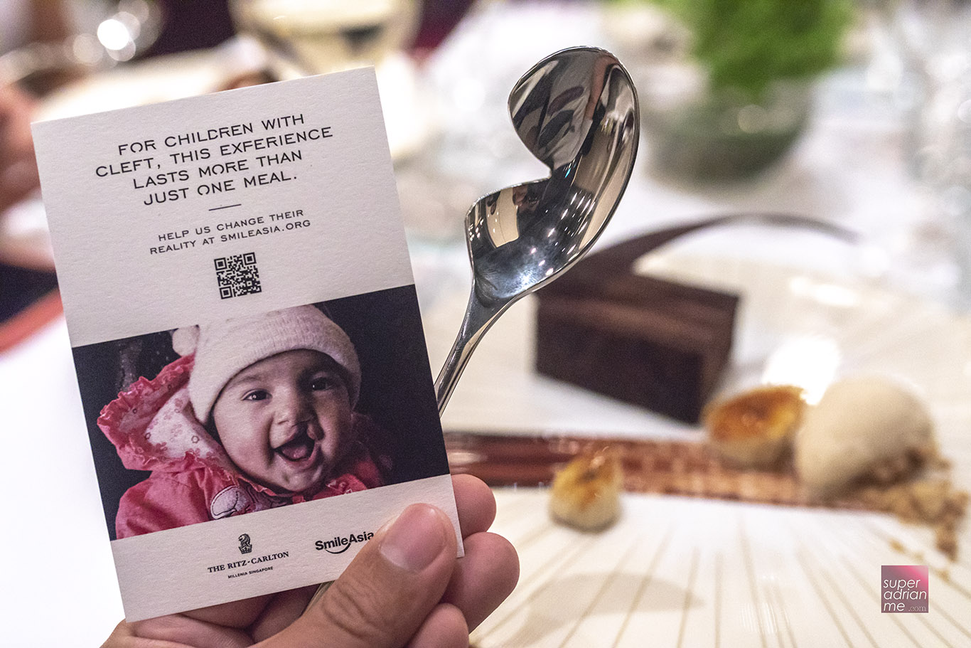 The Ritz-Carlton Millenia Singapore partners SmilesAsia to raise awareness of children with cleft.