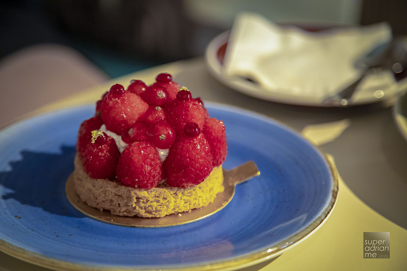 4003 Merah Saga, a tangy berry tart created by pastry chef Samy Loison to celebrate the opening of the fourth Tiong Bahru Bakery store