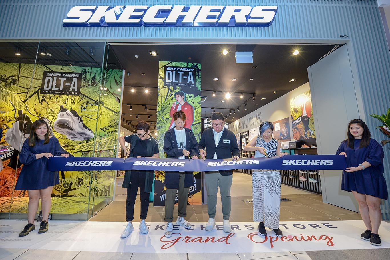 Skechers Suntec Grand Opening Party (Skechers photo)