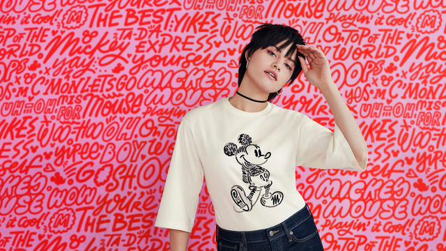 UNIQLO's LOVE & MICKEY MOUSE COLLECTION BY KATE MOROSS
