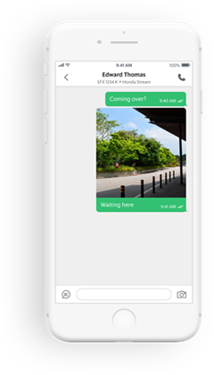 Snap Photos in your GrabChat to let your Grab driver know your exact location
