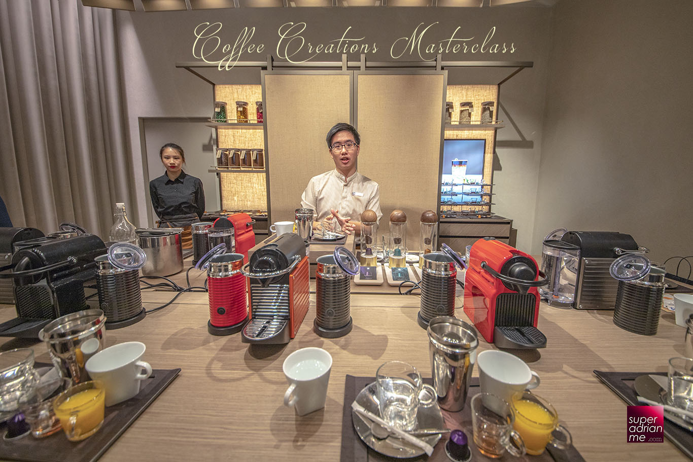 Coffee Creations Masterclass at Nespresso VivoCity Boutique