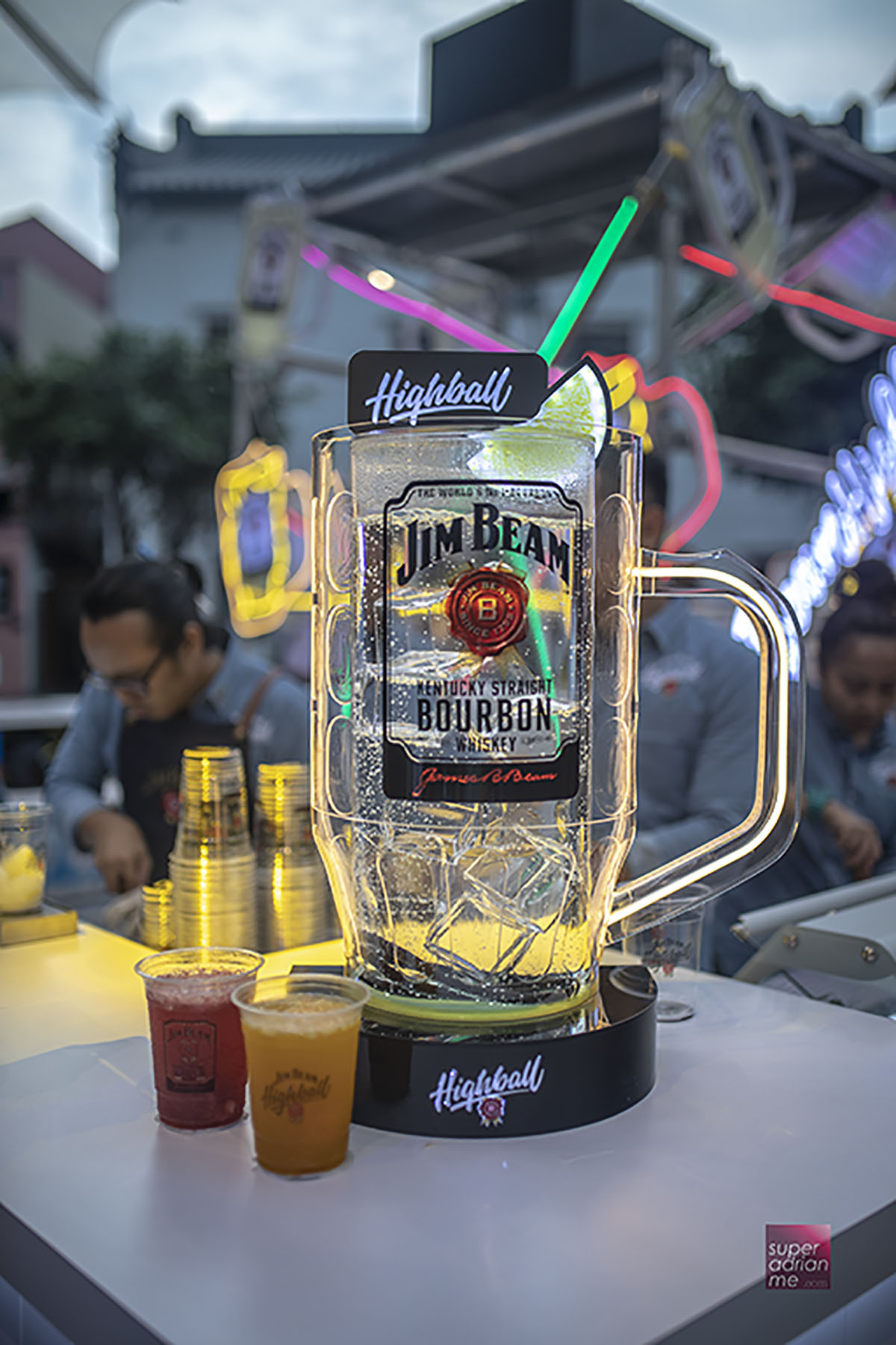 Jim Beam High Ball Pop Up 9 to 13 October 2018 at Clarke Quay Fountain Area