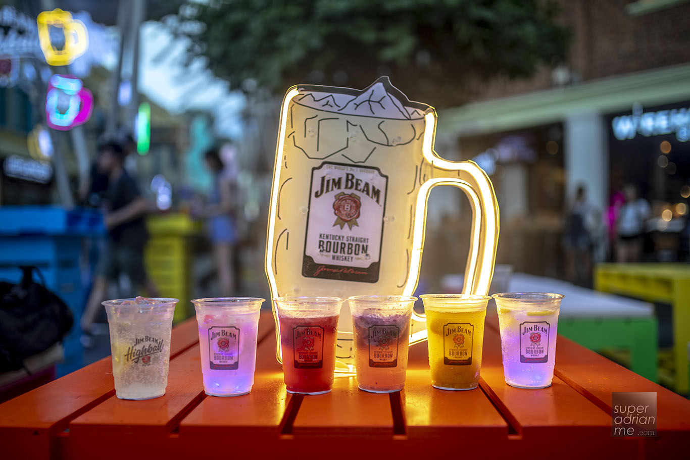 Jim Beam High Ball Pop Up 9 to 13 October 2018 at Clarke Quay Fountain Area
