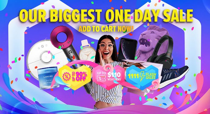 Lazada 11.11 Singles Day Sale 2018