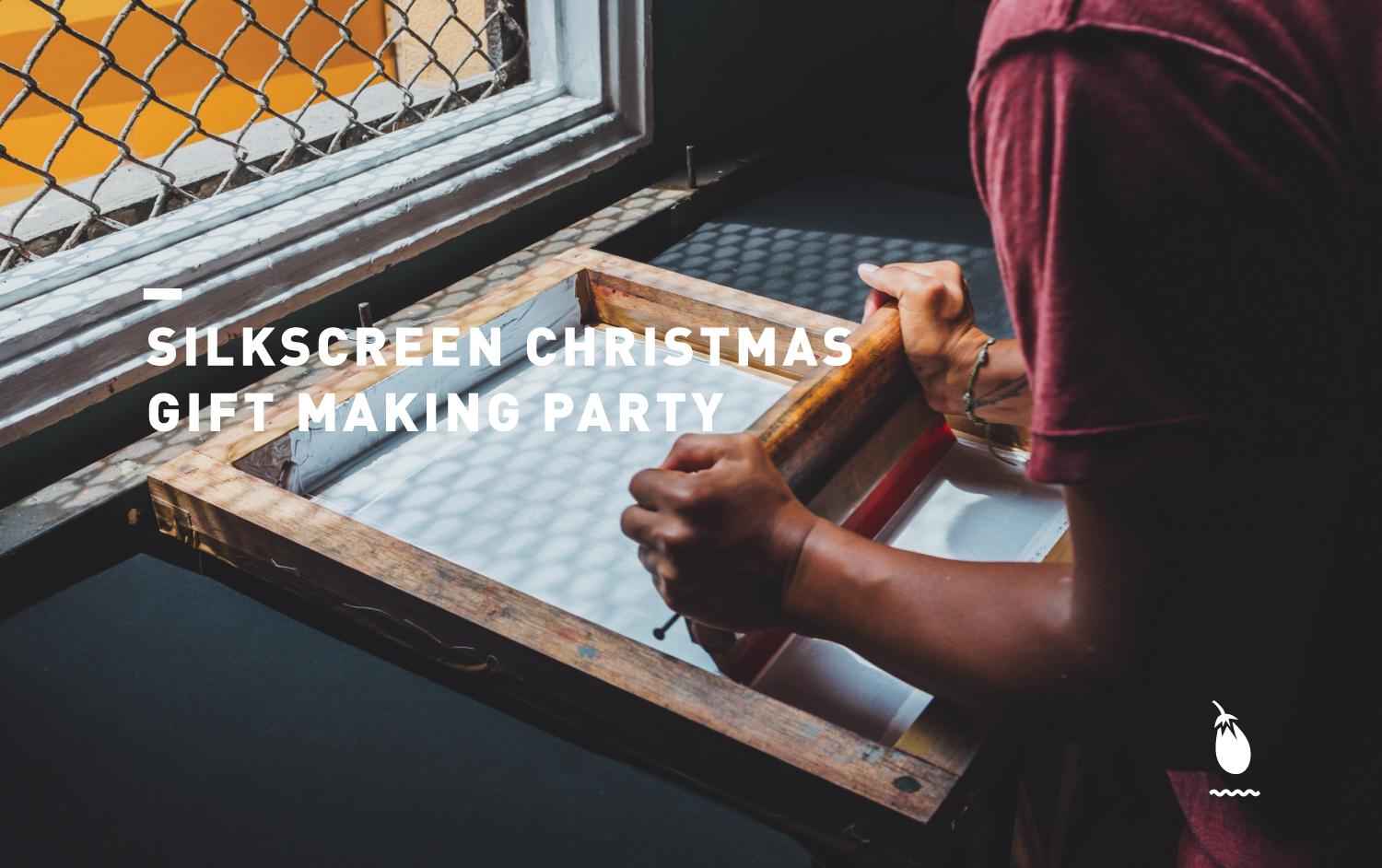 Silkscreen Christmas Gift Making Party (Source: Edible Garden City & WithAutumn)