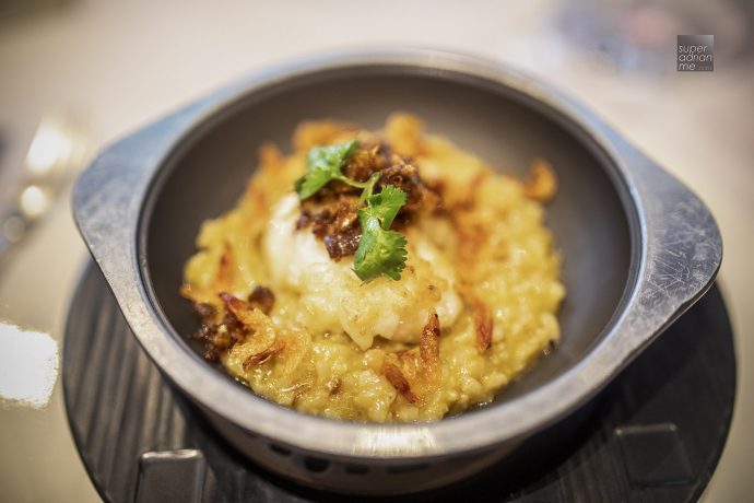 Tong Le Private Dining - Brown Rice Porridge with Sakura Shrimp