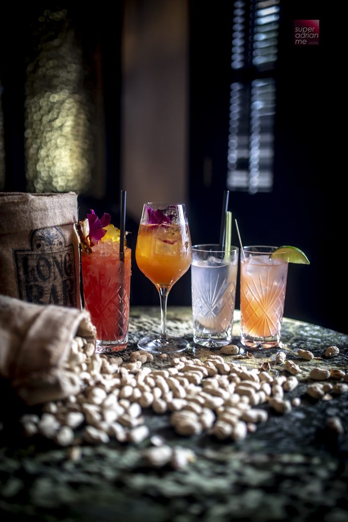 Straits Classic Cocktails, Signature Cocktails and Raffles Refreshers at Long Bar, Raffles Hotel Singapore