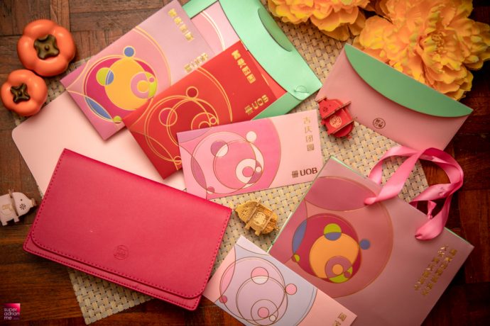 UOB BANK CNY 2019 ang bao gift set lai see 