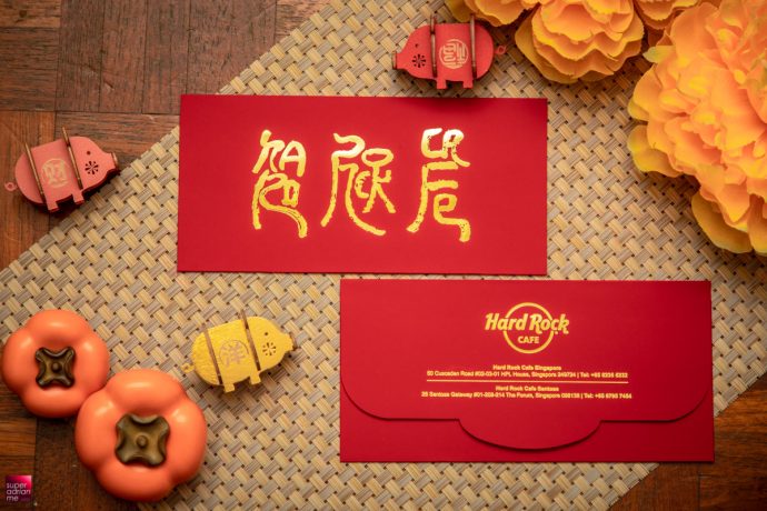 Hard Rock Cafe CNY 2019 ang bao lai see red packet