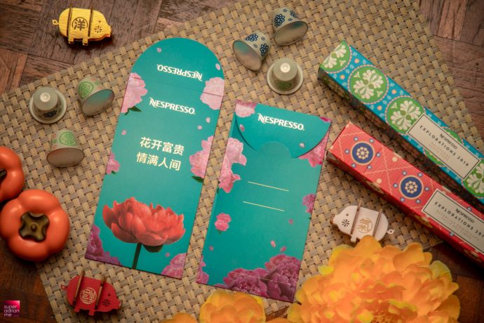 Nespresso CNY 2019 ang bao lai see red packet