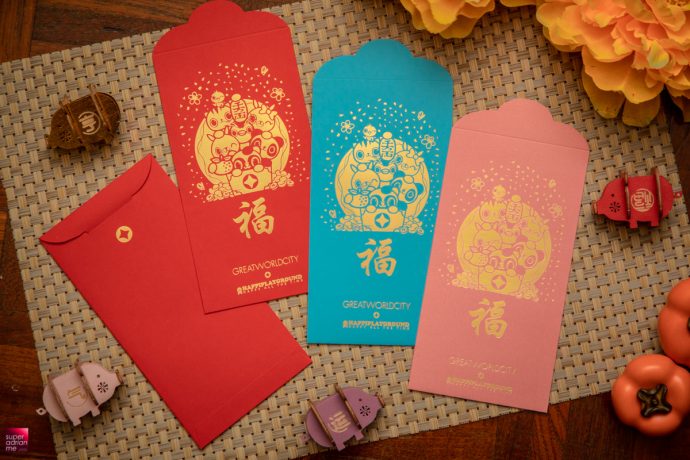 Great World City CNY 2019 ang bao lai see red packet