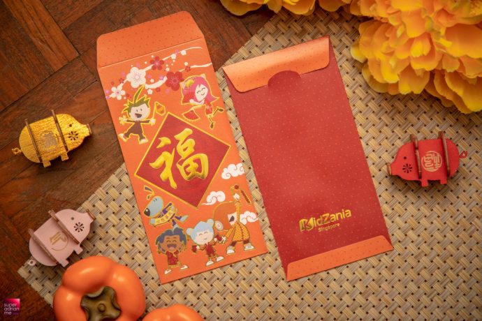 Kidzania Singapore CNY 2019 ang bao lai see red packet