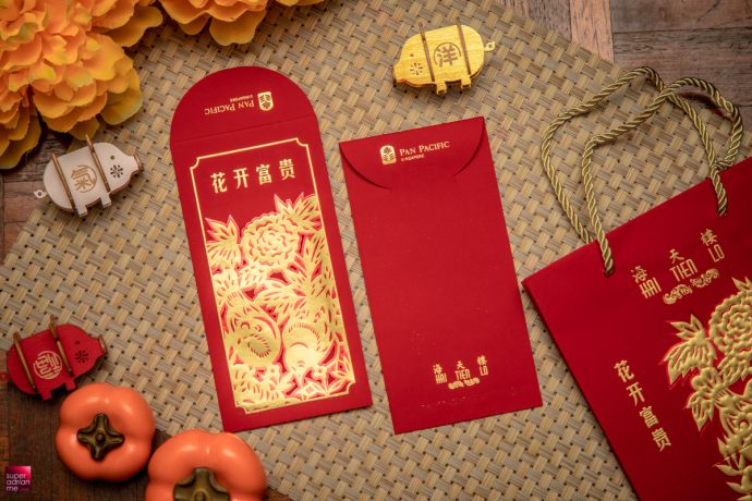 Pan Pacific Singapore Hai Tien Lo CNY 2019 ang bao gift set lai see