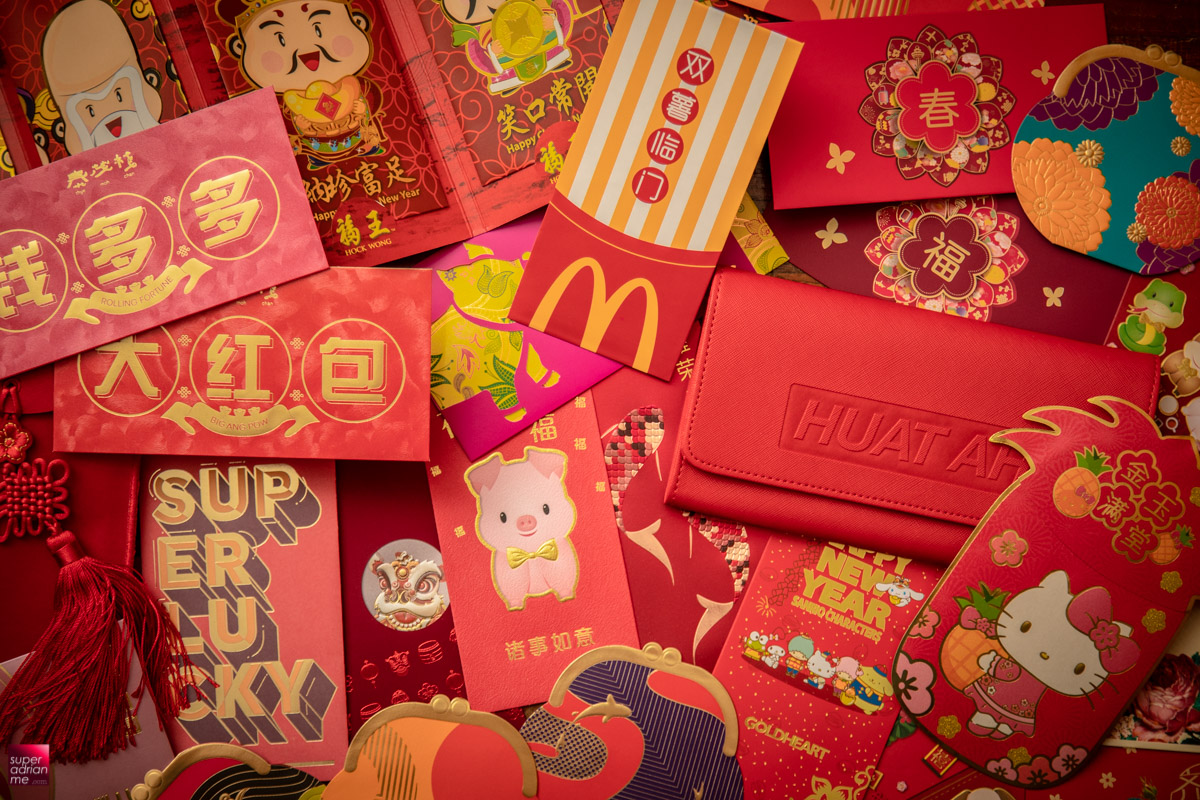 PIG BOAR CNY ANG BAO RED PACKETS SINGAPORE BEST